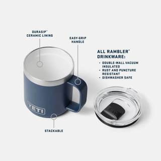 YETI Rambler® 10 OZ (296 ML) Stackable Mug with Durasip™ Ceramic Lining