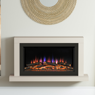 Elyce 43" Wall Mounted Electric Fire - Flare