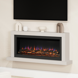 Elyce Grande 55" Wall Mounted Electric Fire - Flare