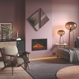 Gazco eMotiv 64 Inset Hole-In-The-Wall Electric Fire