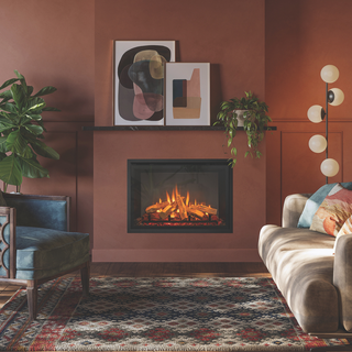 Gazco eMotiv 74 Inset Hole-In-The-Wall Electric Fire