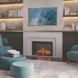Gazco eMotiv 74 Inset Hole-In-The-Wall Electric Fire