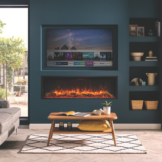 Gazco eReflex RW 3-Sided Media Wall Electric Fire