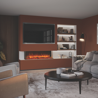 Gazco eReflex RW 3-Sided Media Wall Electric Fire