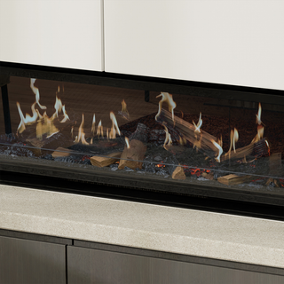LE1250 Inbuilt Holographic Electric Fireplace - Escea
