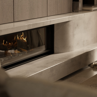 LE1550 Inbuilt Holographic Electric Fireplace - Escea
