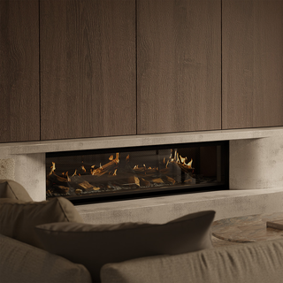LE Series Inbuilt Holographic Media Wall Electric Fireplace - Escea