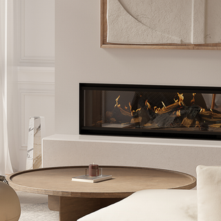 LE Series Inbuilt Holographic Media Wall Electric Fireplace - Escea