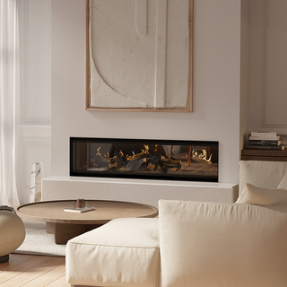 LE Series Inbuilt Holographic Media Wall Electric Fireplace - Escea