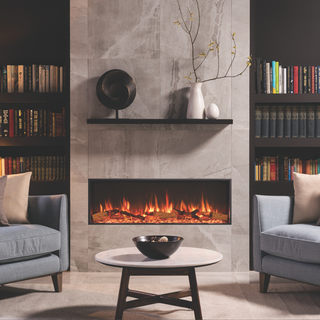 eStudio 105R Media Wall Electric Fire - Gazco