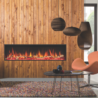 eStudio 135R Media Wall Electric Fire - Gazco