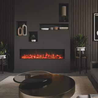 eStudio 165R Media Wall Electric Fire - Gazco