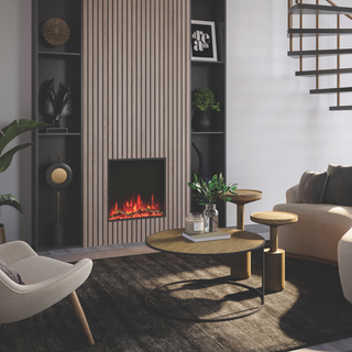 eStudio 60R Wall Inset Electric Fire - Gazco