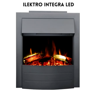 Anson Integra Cast Iron Arch Back Panel Electric Fire - Ilektro