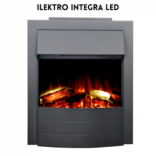 Anson Integra Cast Iron Arch Back Panel Electric Fire - Ilektro