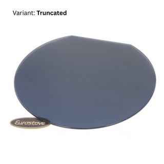 Smoked Glass 12mm Hearth Floor Plate - Eurostove