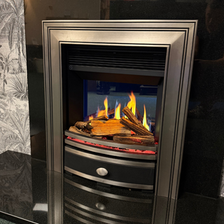 Ex-Display Opulus RFT™ 16" Inset Electric Fire - Charlton & Jenrick