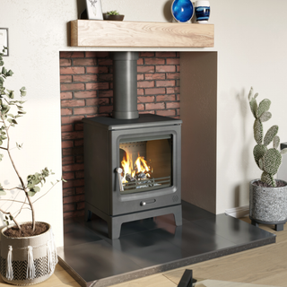 Vue Portrait 5kW Multifuel Stove - F2