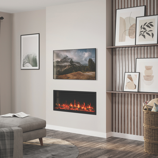 FireFX Atmos Built-In Media Wall Electric Fire