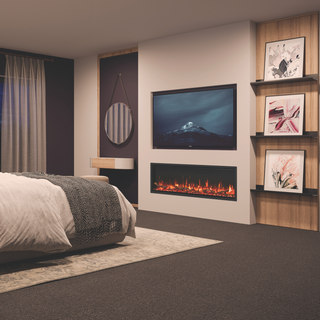 FireFX Atmos Built-In Media Wall Electric Fire