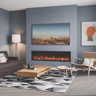 FireFX Atmos Built-In Media Wall Electric Fire