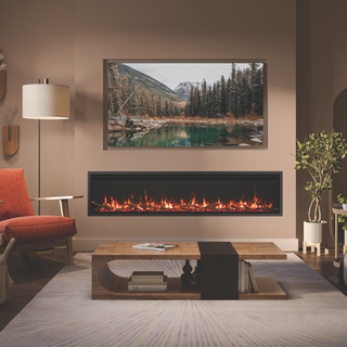 FireFX Atmos Built-In Media Wall Electric Fire