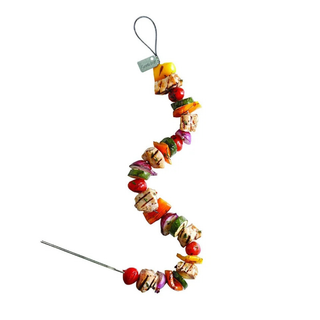 Fire Wire® Flexible Stainless Steel BBQ Skewers – Pack of 2