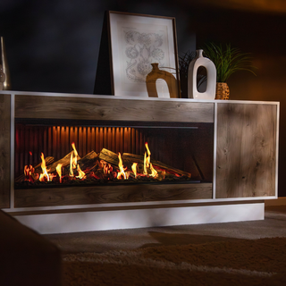 Arcadia (E-FX, E-Ridium) Electric Fire and Fireplace Suite - Flamerite