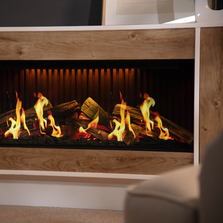 Arcadia (E-FX, E-Ridium) Electric Fire and Fireplace Suite - Flamerite
