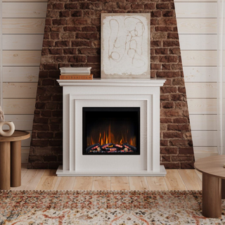 Capella SL Electric Fire and Fireplace Suite - Flamerite