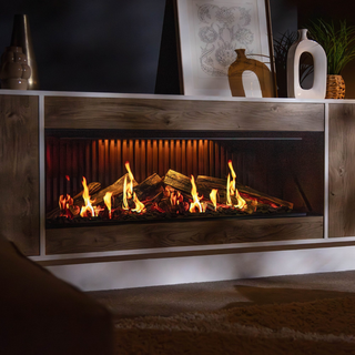 E-Ridium Media Wall Electric Fire (1300, 1500, 1800) - Flamerite