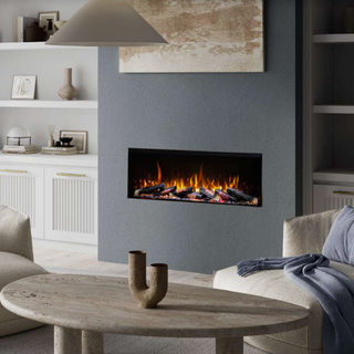 SL1000 Slimline E-FX Wall Inset Electric Fire - Flamerite