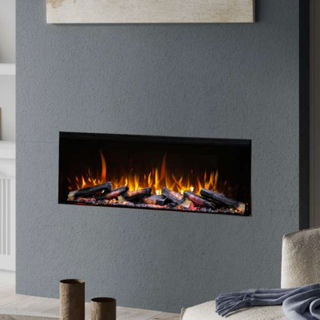 SL1000 Slimline E-FX Wall Inset Electric Fire - Flamerite