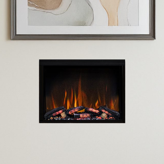 SL600 Slimline E-FX Wall Inset Electric Fire - Flamerite