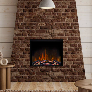 SL600 Slimline E-FX Wall Inset Electric Fire - Flamerite