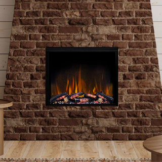 SL600 Slimline E-FX Wall Inset Electric Fire - Flamerite
