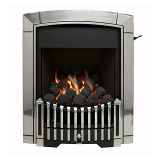Caress Plus Open Fronted 16" Hearth Inset Coal Gas Fire - Flavel