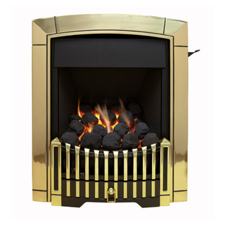 Caress Plus Open Fronted 16" Hearth Inset Coal Gas Fire - Flavel