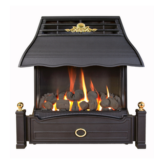 Emberglow Outset Hearth Mounted Gas Fire - Flavel