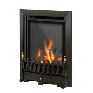 Kenilworth Glass Fronted HE 16" Hearth Inset Coal Gas Fire - Flavel