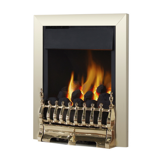 Kenilworth Plus Open Fronted 16" Hearth Inset Coal Effect Gas Fire - Flavel