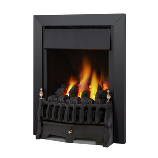 Kenilworth Plus Open Fronted 16" Hearth Inset Coal Effect Gas Fire - Flavel