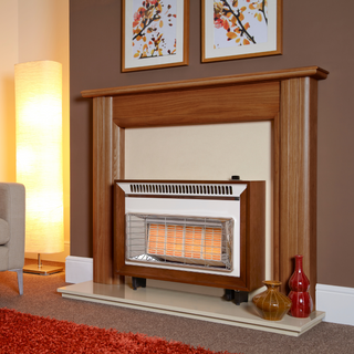 Misermatic Outset Hearth or Wall Mounted Gas Fire - Flavel