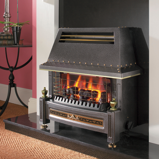 Regent L.F.E. Outset Hearth Mounted Gas Fire - Flavel