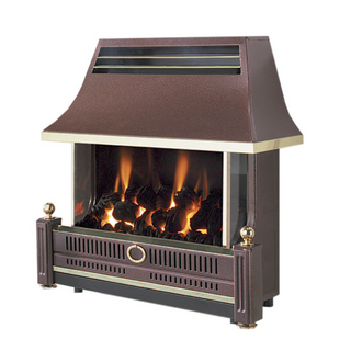 Renoir Outset Hearth Mounted Coal Effect Gas Fire - Flavel