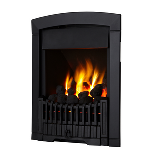 Rhapsody Plus Open Fronted 16" Hearth Inset Gas Fire - Flavel