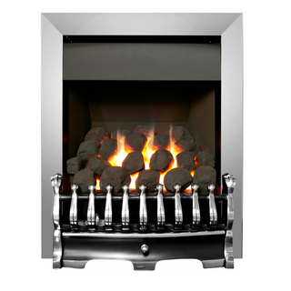Richmond Plus Open Fronted 16" Hearth Inset Coal Gas Fire - Flavel