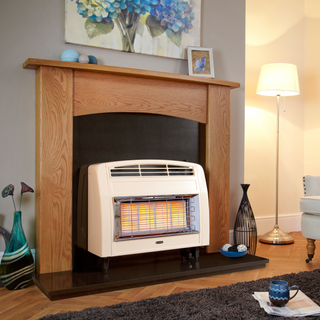 Strata Outset Hearth Mounted Gas Fire - Flavel