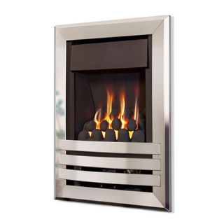 Windsor Contemporary Plus Open Fronted 16" Wall Inset Gas Fire - Flavel