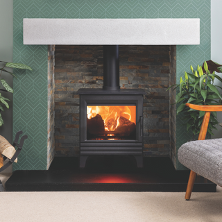 Stone FocusCast Non-Combustible Fascia Fireplace Beam Complete with Easy-Fix Kit - Focus Fireplaces